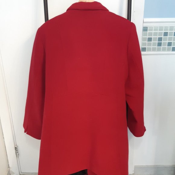 Laura plus cherry red jacket - size 16 - Picture 4 of 6